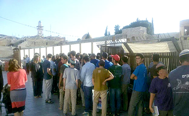 החום לא הרתיע את המבקרים