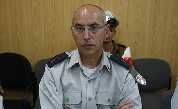 התובע הצבאי נדב וייסמן (ארכיון)