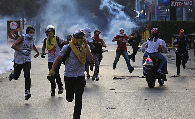 עימותים בונצואלה (רויטרס)