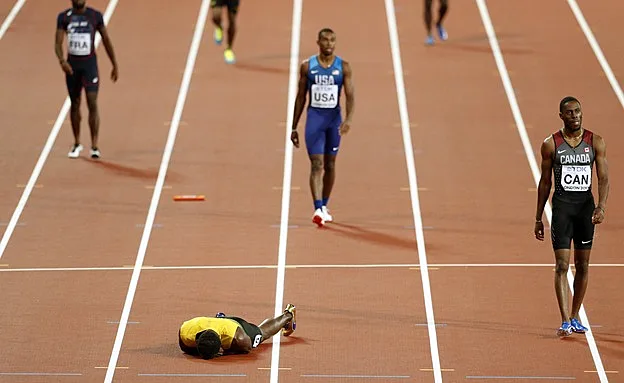 פעם אחרונה על המסלול, בולט