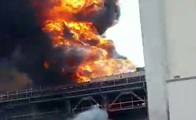 השריפה באשדוד, היום (דיוווחי הרגע)