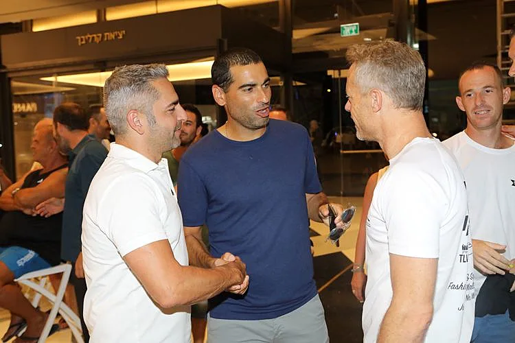 אביב בושינסקי, אנדי רם ומנור גינדי צילום רפי דלויה