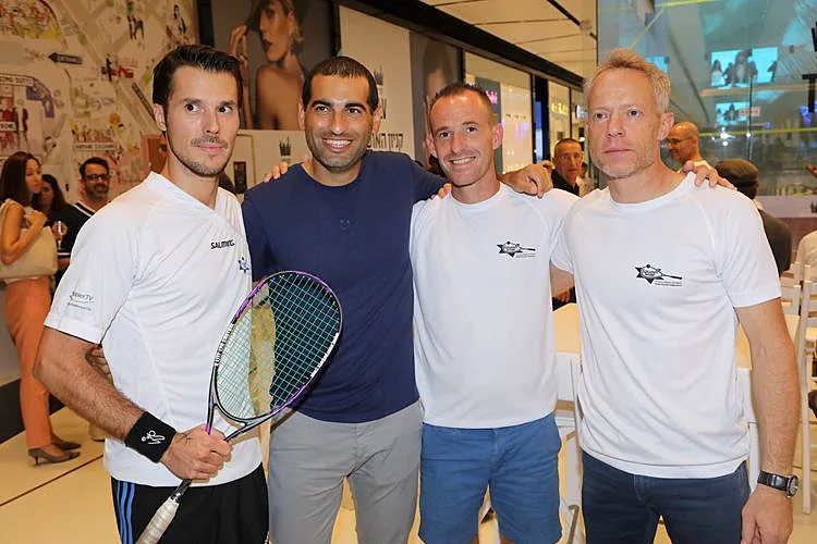 אביב בושינסקי, שמעון רבינוביץ, אנדי רם ורון לוי. צילום: רפי דלויה