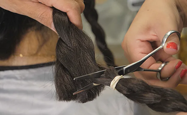 השיער נגזר - ומועבר לתרומה (חדשות 2)