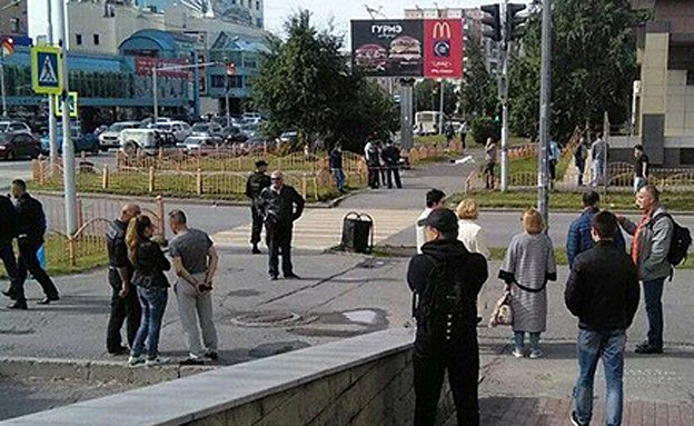 זירת הפיגוע ברוסיה, היום