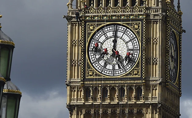 יתאספו למשמרת מחאה. רחבת הביג בן (רויטרס)