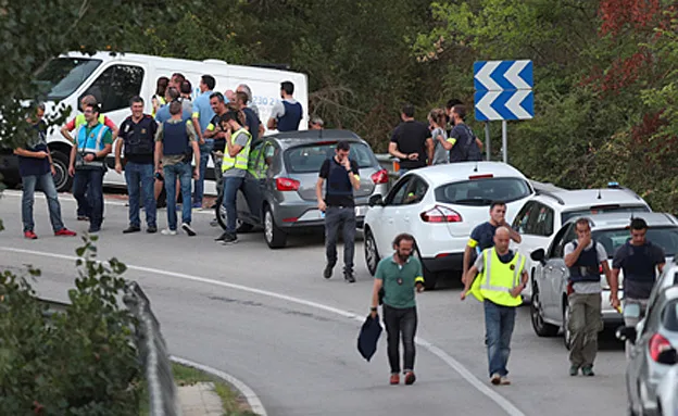 זירת החיסול של אבו-יעקוב, אתמול (רויטרס)