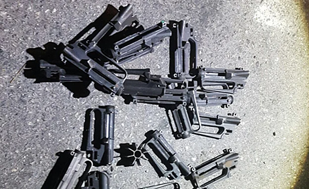 הכמות הפתיעה אפילו את הלוחמים (דוברות המשטרה)