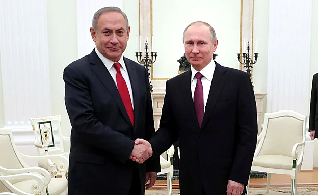 נתניהו ופוטין (ארכיון)