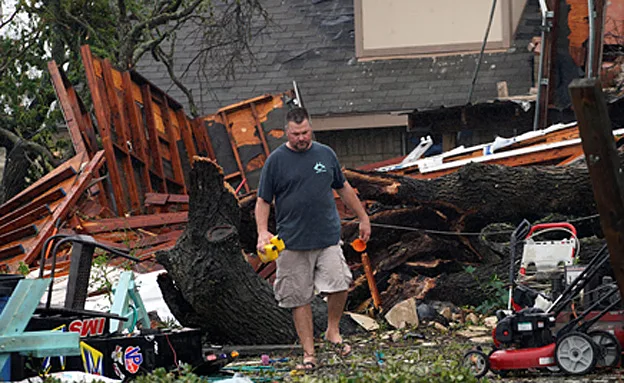נזקים קשים בעקבות הסופה