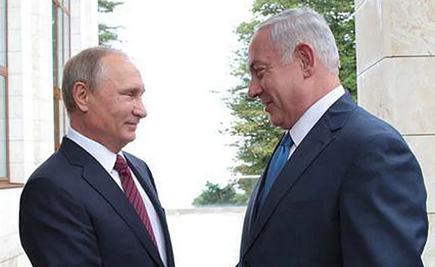 פגישת נתניהו ופוטין (אלכסיי גרומוב Alexey gromov‏)