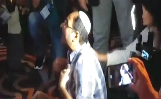 אלי בוסקילה, מוחה אתמול מול שר האוצר (צדק חברתי, חדר המצב)