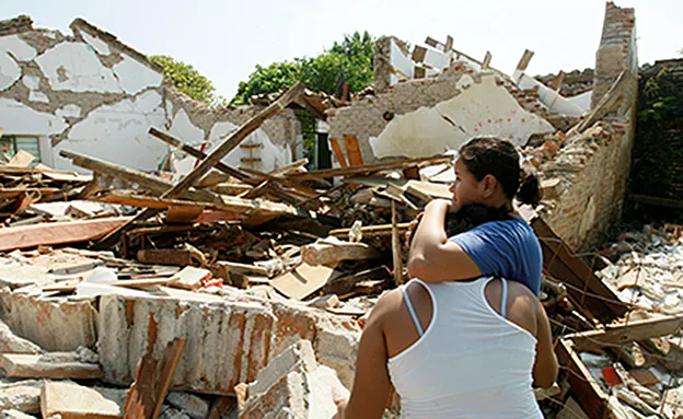 רעידת האדמה במקסיקו בתחילת החודש (רויטרס)