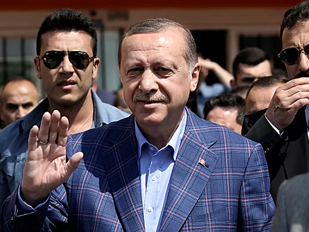 שוב האשים את המוסד. ארדואן