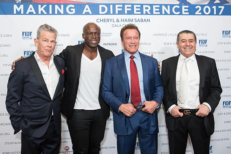 חיים סבן, ארנולד שוורצנגר וסיל