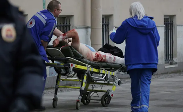 ''משהו נורא קרה''. סנט פטרבורג