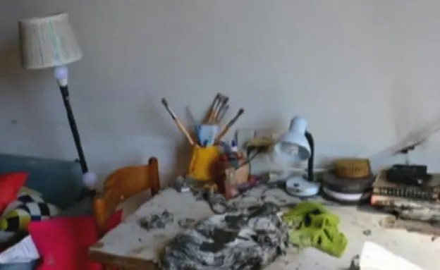 הדירה שנשרפה - ללא סימני פיח