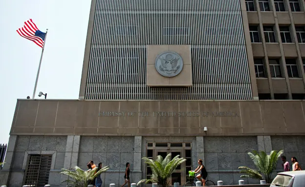 בניין שגרירות ארה''ב בישראל
