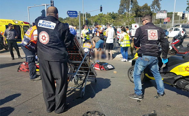 שתי הפצועות פונו באורח קשה לבתי החולים