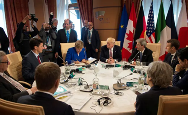 טראמפ טרם קיבל החלטה, ה-G7