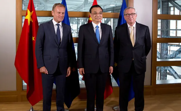 ראש הממשלה הסיני ובכירי האיחוד האירופי.