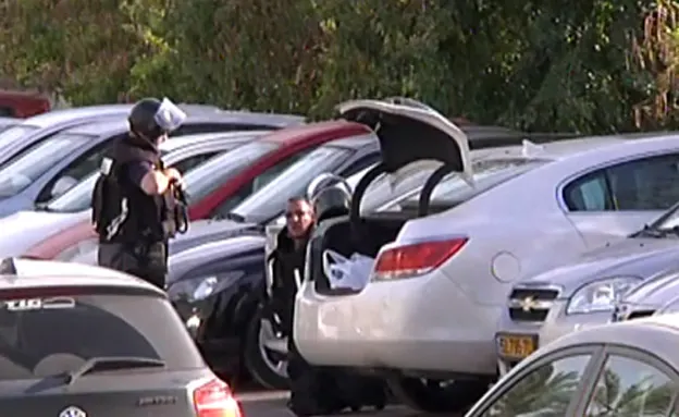 רכבה של צנעני בה הוטמן מטען חבלה