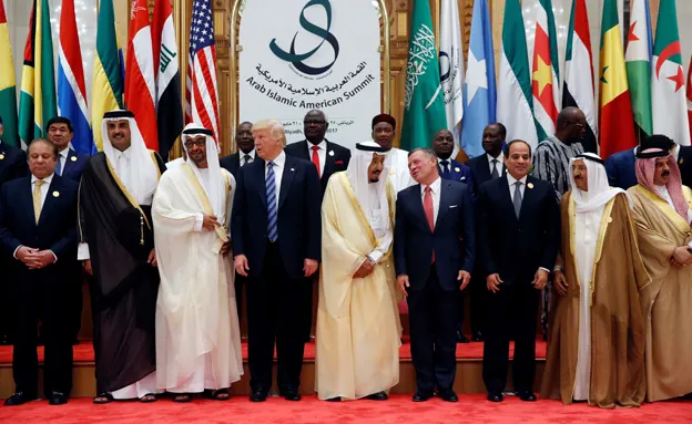 פגישת טראמפ בסעודיה
