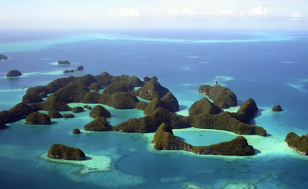 פאלאו - איים נשטפים בזרם (רויטרס)