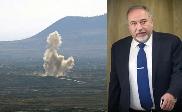 ''תגובה נחושה''. ליברמן