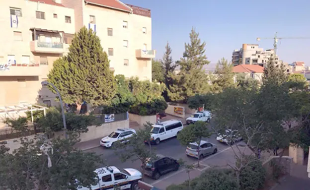 זירת האירוע בירושלים