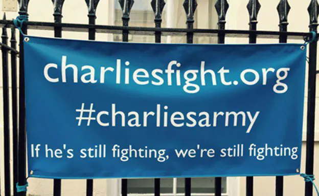 מאות אלפים מתגייסים למען צ'ארלי (SKY NEWS)