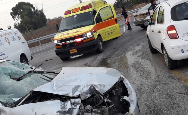 תאונת הדרכים, הבוקר סמוך לניר אליהו