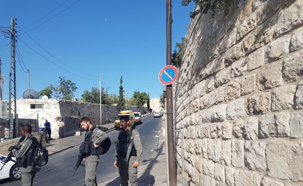 שוטרים בזירת האירוע (tps)
