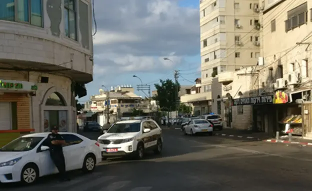 זירת האירוע ביפו, הבוקר