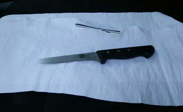 הסכין ששימשה לדקירה, היום