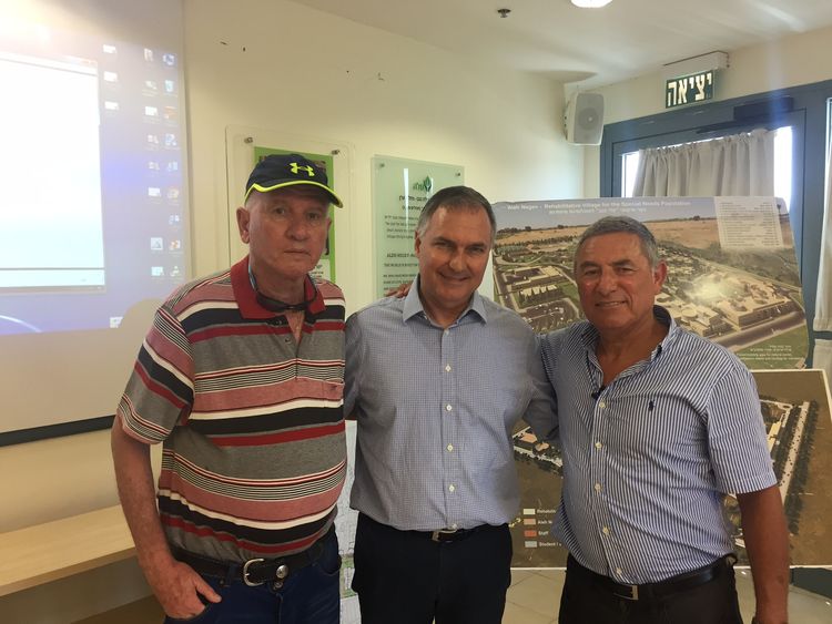 דורון אלמוג, יוחנן דנינו ואבי וורצמן
