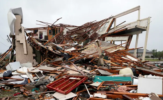 ההרס בטקסס (רויטרס)