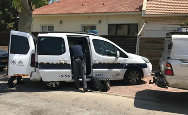 זירת האירוע בגן יבנה