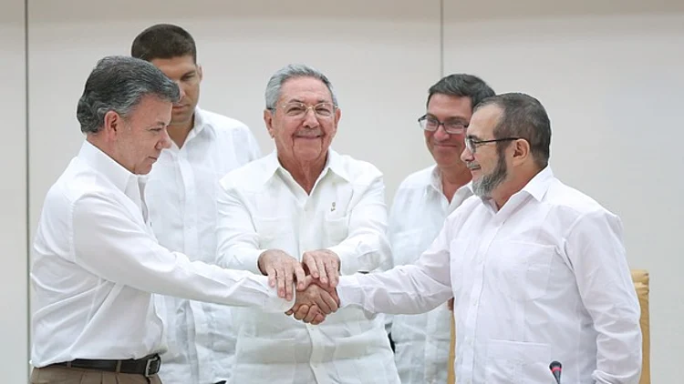 הסכם שלום היסטורי יחתם השבוע בקולומביה