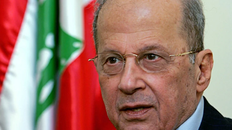 נשיא לבנון מאיים