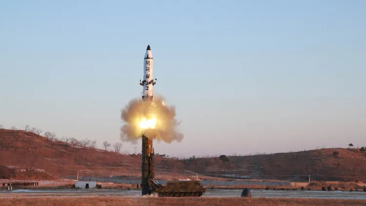 שיגור טילים צפון-קוריאני. "איום מתגבר מצד צפון קוריאה", ארכיון
