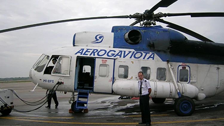 כלי טיס של חברת Aerogaviota‏
