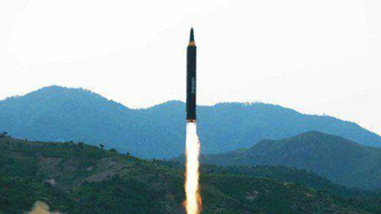 טיל בליסטי של צפון קוריאה. ניסוי שני תוך שבועיים (ארכיון)