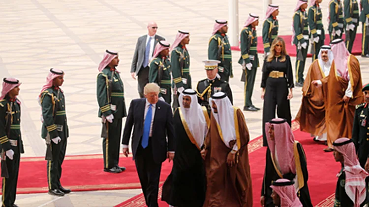 טראמפ בסעודיה, היום