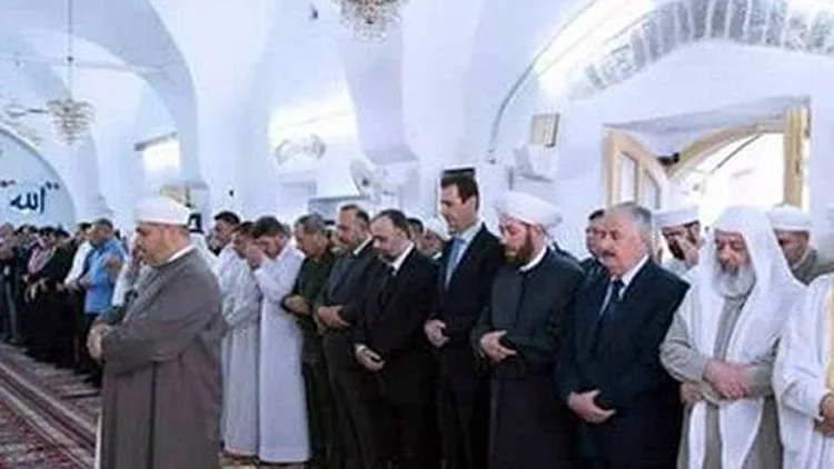 הנשיא אסאד יוצא לביקור נדיר מחוץ לדמשק