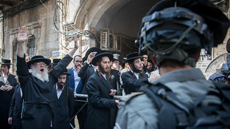 עימותים בין חרדים לשוטרים, ירושלים