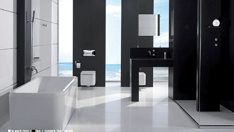 עיצוב חדר אמבטיה האח הגדול - אגנית קוסנטינו (Silestone)