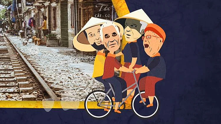 קורעים את וייטנאם: מסלול הטיול של "אף פעם לא מאוחר"