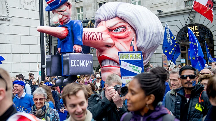 מיליון איש השתתפו במחאה נגד הברקזיט בלונדון