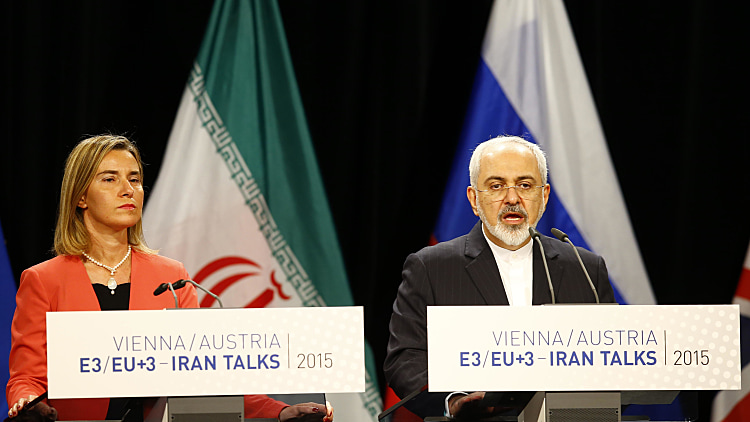 שרי החוץ של איראן והאיחוד האירופי. בדרך להפשרת היחסים